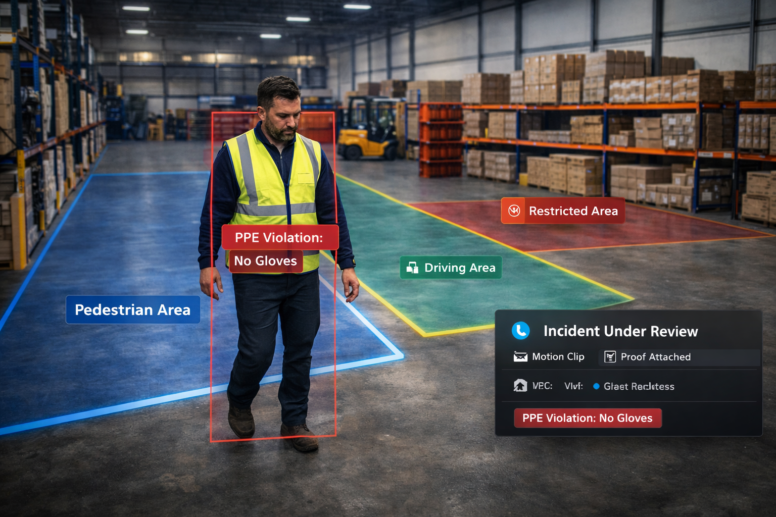 Review: incident command center with validated incidents and evidence
